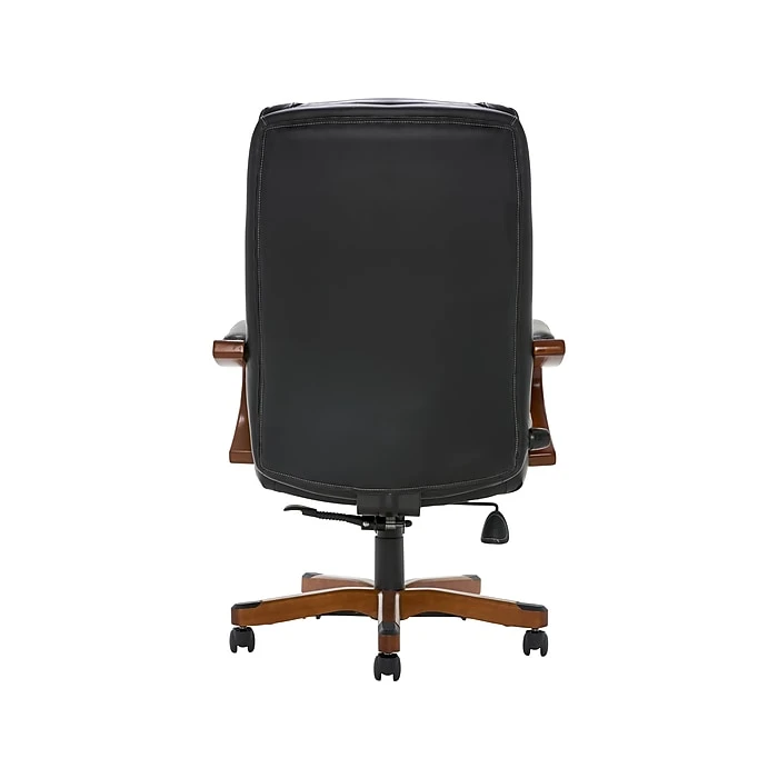 Serta Conway Big & Tall Ergonomic Bonded Leather Swivel Executive Chair, Black/Brown (CHR100007) 6 Serta Conway Big & Tall Ergonomic Bonded Leather Swivel Executive Chair, Black/Brown (CHR100007) - Image 4