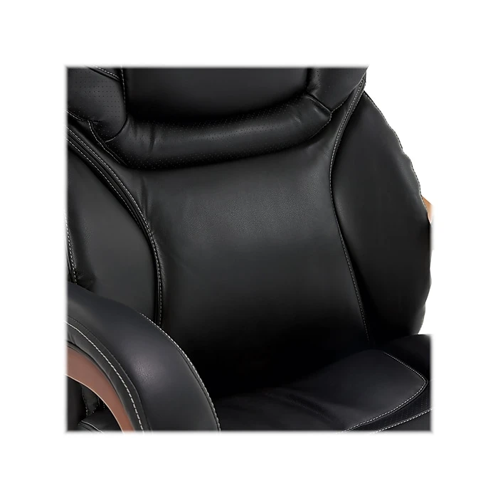 Serta Conway Big & Tall Ergonomic Bonded Leather Swivel Executive Chair, Black/Brown (CHR100007) 7 Serta Conway Big & Tall Ergonomic Bonded Leather Swivel Executive Chair, Black/Brown (CHR100007) - Image 5