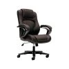 HON Vinyl High-Back Executive Chair, Center-Tilt, Fixed Arms, Brown (BSXVL402EN45) 1 HON Vinyl High-Back Executive Chair, Center-Tilt, Fixed Arms, Brown (BSXVL402EN45) -Cheap The Flex Chair Store unnamed file 2368
