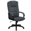 Flash Furniture High-Back Fabric Executive Chair, Fixed Arms, Gray -Cheap The Flex Chair Store unnamed file 2393
