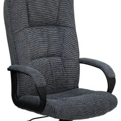 Flash Furniture High-Back Fabric Executive Chair, Fixed Arms, Gray -Cheap The Flex Chair Store unnamed file 2401