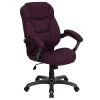 Flash Furniture High Back Micro Fiber Contemporary Office Chair, Grape -Cheap The Flex Chair Store unnamed file 2417
