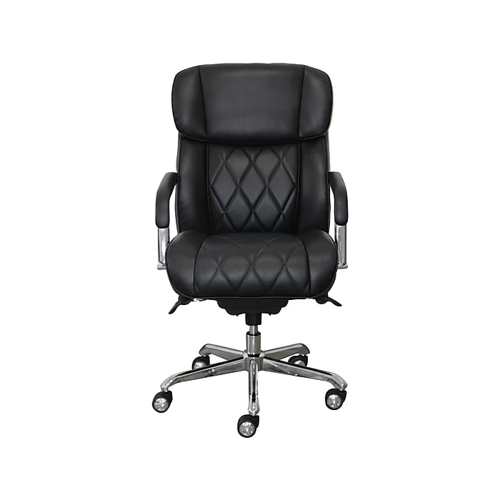 La-Z-Boy Sutherland Ergonomic Faux Leather Swivel Computer And Desk Chair, Black (CHR10048A) 3 La-Z-Boy Sutherland Ergonomic Faux Leather Swivel Computer And Desk Chair, Black (CHR10048A)