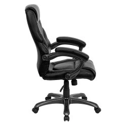 Flash Furniture 18 - 21.5''H High Back Leather Overstuffed Executive Office Chair, Black -Cheap The Flex Chair Store unnamed file 2431