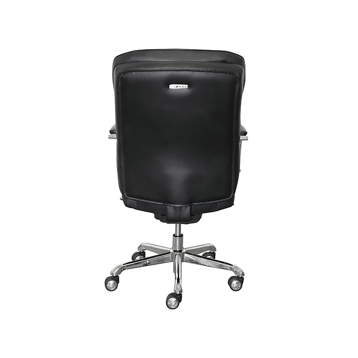 La-Z-Boy Sutherland Ergonomic Faux Leather Swivel Computer And Desk Chair, Black (CHR10048A) 6 La-Z-Boy Sutherland Ergonomic Faux Leather Swivel Computer And Desk Chair, Black (CHR10048A) - Image 4