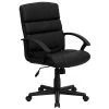 Flash Furniture Mid-Back Leather Office Chair, Black -Cheap The Flex Chair Store unnamed file 247