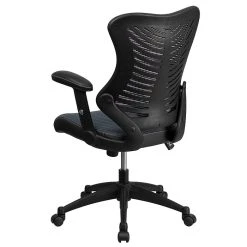 Flash Furniture Mesh/Fire-retardant Foam Executive Chair, Black/Designer Gray (BL-ZP-806-GY-GG) -Cheap The Flex Chair Store unnamed file 2471