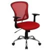 Flash Furniture Mid-Back Office Chair, Red -Cheap The Flex Chair Store unnamed file 2474