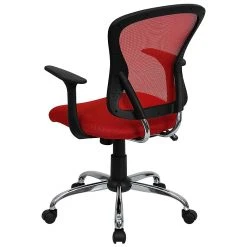 Flash Furniture Mid-Back Office Chair, Red -Cheap The Flex Chair Store unnamed file 2480