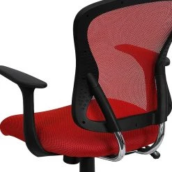 Flash Furniture Mid-Back Office Chair, Red -Cheap The Flex Chair Store unnamed file 2481