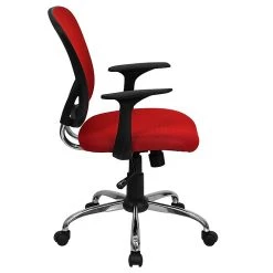 Flash Furniture Mid-Back Office Chair, Red -Cheap The Flex Chair Store unnamed file 2482