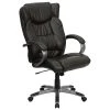 Flash Furniture High Back Leather Executive Office Chairs With Titanium Finish Loop Arms (BT9088BRN) -Cheap The Flex Chair Store unnamed file 2500