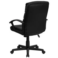 Flash Furniture Mid-Back Leather Office Chair, Black -Cheap The Flex Chair Store unnamed file 252
