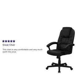 Flash Furniture High Back Leather Executive Swivel Office Chair, Black 15 Flash Furniture High Back Leather Executive Swivel Office Chair, Black -Cheap The Flex Chair Store unnamed file 2560