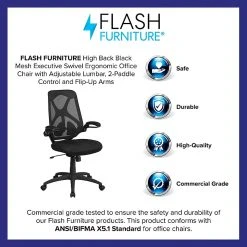 Flash Furniture High Back Mesh Office Chair[HL-0013-GG] -Cheap The Flex Chair Store unnamed file 2575