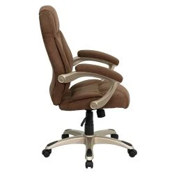 Flash Furniture High Back Micro Fiber Contemporary Office Chair, Brown -Cheap The Flex Chair Store unnamed file 2601