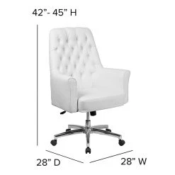 Flash Furniture Mid-Back Traditional Tufted Executive Swivel Chair With Arms (BT444MIDWH) 17 Flash Furniture Mid-Back Traditional Tufted Executive Swivel Chair With Arms (BT444MIDWH) -Cheap The Flex Chair Store unnamed file 2647