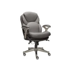 Serta Claremont Ergonomic Faux Leather Swivel Executive Chair With Back In Motion Technology, Gray (44186A) -Cheap The Flex Chair Store unnamed file 2660