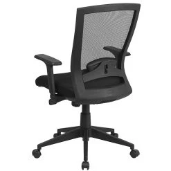Flash Furniture Mesh Mid-Back Executive Swivel Office Chair In Black W/Back Angle Adjustment HL0004K -Cheap The Flex Chair Store unnamed file 2680