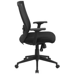 Flash Furniture Mesh Mid-Back Executive Swivel Office Chair In Black W/Back Angle Adjustment HL0004K -Cheap The Flex Chair Store unnamed file 2681