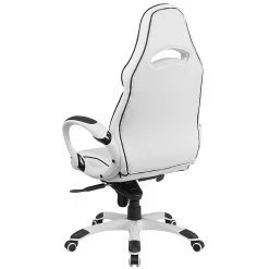 Flash Furniture CHCX0496H01 High Back White Vinyl Executive Swivel Office Chair With Black Trim -Cheap The Flex Chair Store unnamed file 2708
