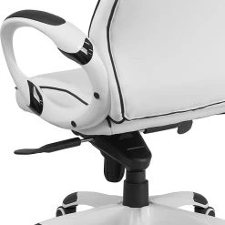 Flash Furniture CHCX0496H01 High Back White Vinyl Executive Swivel Office Chair With Black Trim -Cheap The Flex Chair Store unnamed file 2712