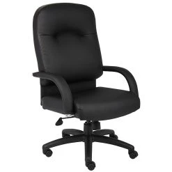 Boss High Back Caressoft™ Chair, Black (B7401)