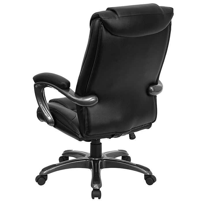 Flash Furniture LeatherSoft Executive Chair, Gray/Black (GO-7194B-BK-GG) 9 Flash Furniture LeatherSoft Executive Chair, Gray/Black (GO-7194B-BK-GG) - Image 7
