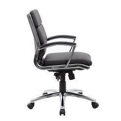 Boss CaresoftPlus Executive Series High Back Executive Chair With Metal Chrome Finish, Black (B9476-BK) -Cheap The Flex Chair Store unnamed file 2798