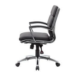 Boss CaresoftPlus Executive Series High Back Executive Chair With Metal Chrome Finish, Black (B9476-BK) -Cheap The Flex Chair Store unnamed file 2799