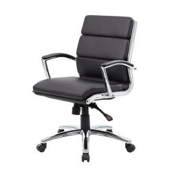 Boss CaresoftPlus Executive Series High Back Executive Chair With Metal Chrome Finish, Black (B9476-BK) -Cheap The Flex Chair Store unnamed file 2800