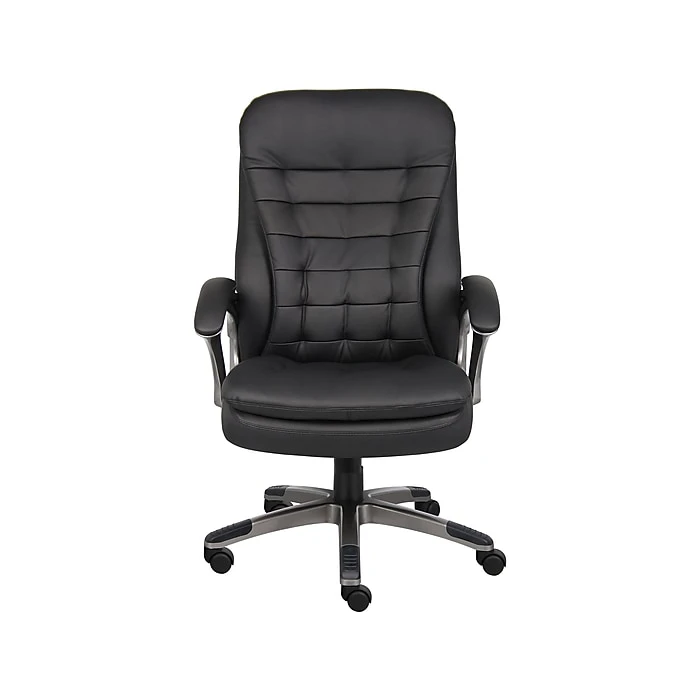 Boss Faux Leather Executive Chair, Black (B9331) 3 Boss Faux Leather Executive Chair, Black (B9331)