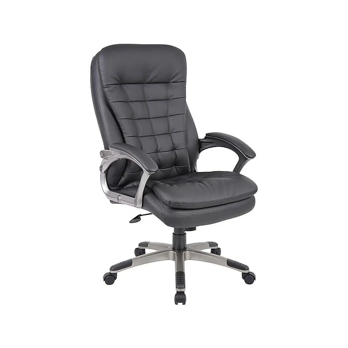 Boss Faux Leather Executive Chair, Black (B9331) 4 Boss Faux Leather Executive Chair, Black (B9331) - Image 2
