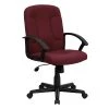 Flash Furniture Mid Back Fabric Task And Computer Chair, Burgundy -Cheap The Flex Chair Store unnamed file 284