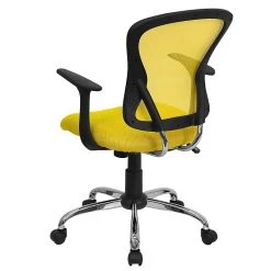 Flash Furniture Mid-Back Office Chair, Yellow -Cheap The Flex Chair Store unnamed file 2843