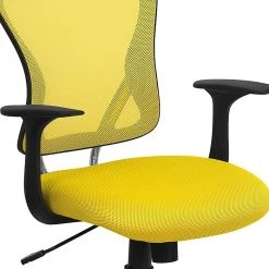 Flash Furniture Mid-Back Office Chair, Yellow -Cheap The Flex Chair Store unnamed file 2844