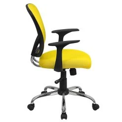 Flash Furniture Mid-Back Office Chair, Yellow -Cheap The Flex Chair Store unnamed file 2845