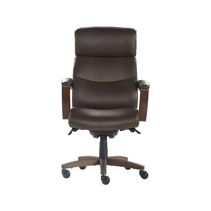 La-Z-Boy Greyson Ergonomic Bonded Leather Swivel Executive Chair, Brown (CHR10086C) 3 La-Z-Boy Greyson Ergonomic Bonded Leather Swivel Executive Chair, Brown (CHR10086C)