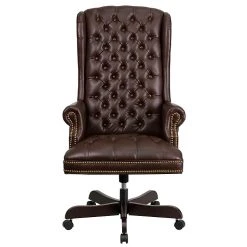 Flash Furniture Leathersoft Traditional Executive Chair, Brown (CI360BRN) -Cheap The Flex Chair Store unnamed file 2860