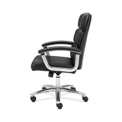 HON Traction High-Back Executive Chair, Fixed Arms, Polished Aluminum, Black SofThread Leather (BSXVL103SB11) -Cheap The Flex Chair Store unnamed file 2873