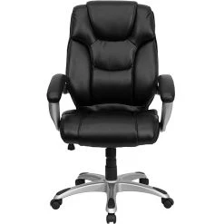 Flash Furniture High Back Leather Executive Office Chair With Double Padded Seat, Black -Cheap The Flex Chair Store unnamed file 2882