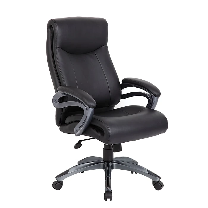 Boss Double Layer Executive Chair, Black (B8661) 3 Boss Double Layer Executive Chair, Black (B8661)