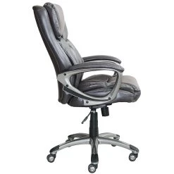 Serta Works Bonded Leather Executive Office Chair, Harvard Gray (CHR200113) -Cheap The Flex Chair Store unnamed file 2951