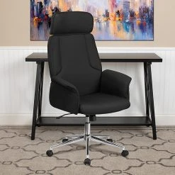 Flash Furniture High Back Black Fabric Executive Swivel Office Chair With Chrome Base [CH-CX0944H-BK-GG] -Cheap The Flex Chair Store unnamed file 2959