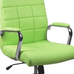 Flash Furniture Mid-Back, Green Vinyl Executive Swivel Office Chair With Chrome Arms [GO-2240-GN-GG] -Cheap The Flex Chair Store unnamed file 2988