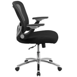 Flash Furniture Flash GOWY872 Mid-Back Mesh Exec Swivel Office Chair, Black W/Mesh Padded Seat & Adj Flip-Up Arms -Cheap The Flex Chair Store unnamed file 2995