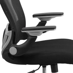 Flash Furniture Flash GOWY872 Mid-Back Mesh Exec Swivel Office Chair, Black W/Mesh Padded Seat & Adj Flip-Up Arms -Cheap The Flex Chair Store unnamed file 2998