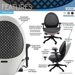 Techni Mobili Deco Lux Ergonomic Mesh Swivel Executive Chair, Black (RTA-1819C-BK) -Cheap The Flex Chair Store unnamed file 3004