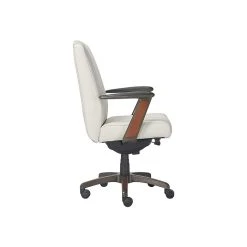 La-Z-Boy Bennett Ergonomic Faux Leather Swivel Executive Chair, White (CHR10082A) -Cheap The Flex Chair Store unnamed file 3014