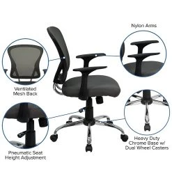 Flash Furniture Mid-Back Office Chair, Dark Gray 15 Flash Furniture Mid-Back Office Chair, Dark Gray -Cheap The Flex Chair Store unnamed file 3024